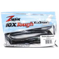 Z-Man Soft Lure Diezel MinnowZ 7 Inch 3/Pack Mulletron (2065)