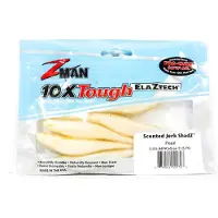 Z-Man Soft Lure Jerk ShadZ 5 Inch 5/Pack Pearl (2703)