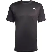 Adidas Funktionstopp 'Club' svart / vit