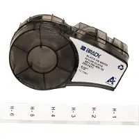 Brady M21-500-499-TB nylontejp | svart text - vit tejp | 12,7mm x 4,90m (original)