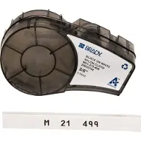 Brady M21-375-499 nylontejp | svart text - vit tejp | 9,53mm x 4,88m (original)
