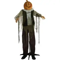 Europalms Halloweenfigur pumpa man, animerad, 170 cm (83316117)