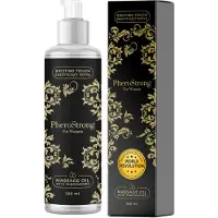 PheroStrong - massageolja för kvinnor - feromoner - 100ml