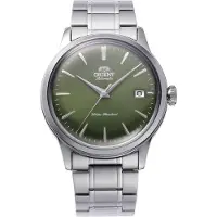 Orient Watch Bambino Rostfritt Stål Gräsgrön Urtavla Automatisk RA-AC0M09E Herrklocka grön