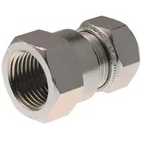 Vsh Fabrieken VSH kompressionsövergångshylsa krom 10 mm x 1/2