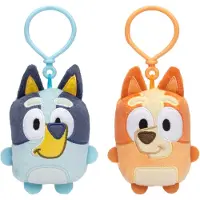 Bluey Mini Plysch 4,75 tum hga plyschleksaker med klmma perfekt att fsta p vskor och ryggsckar fr 3 r