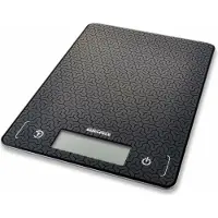 Soehnle Page Comfort Mosaic, Elektronisk köksvåg, 10 kg, 1 g, Svart, Glas, Glas
