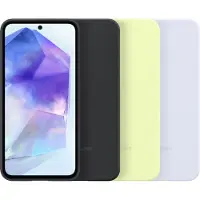 Samsung Galaxy A55 Silikonfodral, ljusblå