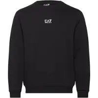 EA7 för män. 8NPM34_PJVTZ Långärmad sweatshirt svart (3XL), Casual, Deportivo, Bomull, Multisport
