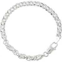 None Ärtearmband 925 Sterling Silver 19mm PAPU6MM/19