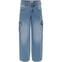 ONLYU Cargobyxor - Noos - KogHarmony - Light Blue Denim - - 13 år (158) - Jeans