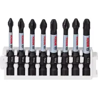 Bosch Accesorios Ec Bitsats För Slagskruvdragare 50 Mm 8 Enheter