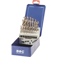 Bohrcraft Borrsats för metall BC11201310025; HSS-G; 1-13 mm; 25 st.
