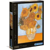 Clementoni pussel Van Gogh, Girasoli, 1000 bitar