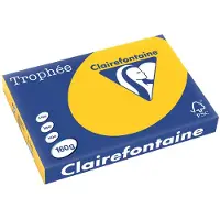 Clairefontaine 160g A3 papper | solrosgul | 1145PC | 250 ark