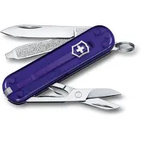 Victorinox Classic SD Translucent Colours, Persian Indigo 0.6223.T29G Swiss pocket knife
