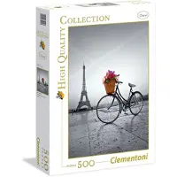 Clementoni " Romantisk strandpromenad i Paris -pussel (500 stycken)