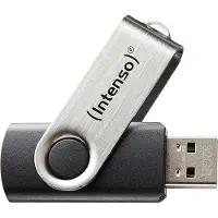 Intenso Basic Line USB-minne 8 GB Svart 3503460 USB 2.0