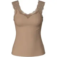 Pieces Topp 'PCBarbera' camel