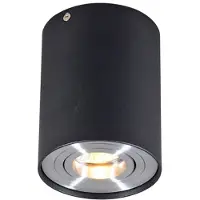 QAZQA Smart utanpåliggande spotlight svart med stål inkl. WiFi GU10 - Rondoo Up