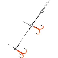 BKK BB Trigger-21 UVO Stinger Rig (Storlek: #1/0)