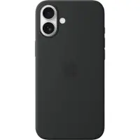 Apple Original iPhone 16 Plus Skal Silicone Case MagSafe Svart