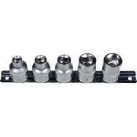 Condor werkzeug Hylsnyckelsats C4777; 1/2''; M5-M12; 5 st.