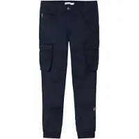Name It Kids Byxor - Noos - NitBamgo - Dark Sapphire - - 7 år (122) - Byxor - Bomull