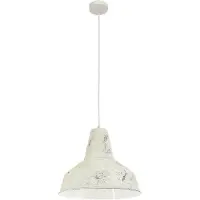 Eglo Hänglampa BERENICE, dimbar, Vitt / opal, Vardagsrum / matsal, Metall, Industriell design, Pendellampa