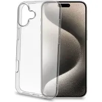 Ginza.se Celly: Gelskin TPU Cover iPhone 16 Plus Transparent