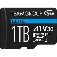 Team Group Team ELITE A1 - Flash-minneskort (SD-adapter inkluderad) - 1 TB - A1 / Video Class V30 / UHS-I U3 - microSDXC