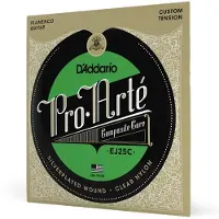 D'Addario EJ25C Pro-Arte Flamenco Custom Tension Clear Nylon