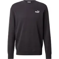 Puma Sport sweatshirt 'Essentials No. 1' svart / vit