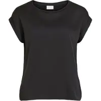 Vila T-shirt 'ELLETTE' svart