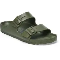 Birkenstock Sandal 'Arizona' mörkgrön