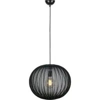 Markslöjd Taklampa Florence 108791 pendellampa 1x40W E27 svart