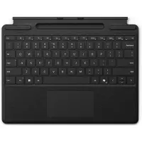Microsoft Surface Pro Keyboard - Tangentbord - med pekdyna, accelerometer, Förvarings- och laddningsfack för Surface Slim Pen 2 - svart - för Surfa...