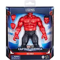 Hasbro Kapten Amerika Förundran Hulk Du Sköna Nya Värld Röd Figur 15 Cm