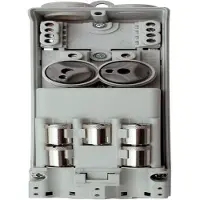 Tyco Electronics Säkringsinsats kl. II, 1-2-3 kablar 5x2,5–16mm², 2 säkringar D01(E14), IP44, med säkringshuvud – säkring och adapter beställs separat