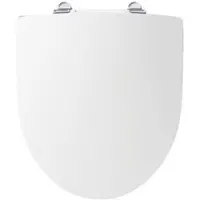 Ifö Electric Ifö Spira hårt säte, vitt, QR och fasta beslag, krom