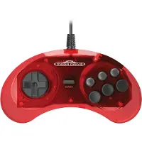8Bitdo Retro-Bit SEGA MD Controller Crimson Red