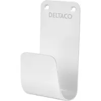 Deltaco E-Charge Kabelhållare - Vit