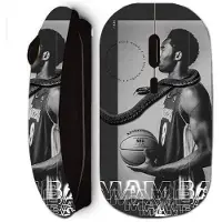 CAPACHEAP Souris sans fil maniacase noir Kobe Bryant NBA black mamba mentality