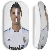 CAPACHEAP Souris Sans Fil Cristiano Ronaldo Real Madrid Football Player