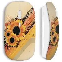 MANIACASE Souris sans Fil Sunflower