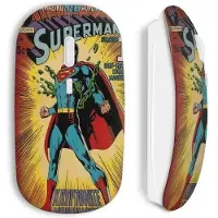CAPACHEAP Souris Sans Fil Comics Superman