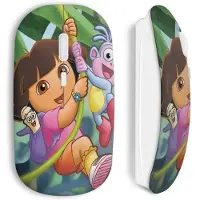 CAPACHEAP Souris Sans Fil Dora l'exploratrice Jungle