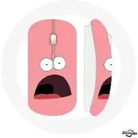 CAPACHEAP Souris Sans Fil Patrick Étoile Bob l'éponge rose