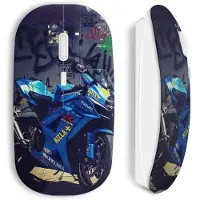 CAPACHEAP Souris Sans Fil Moto Suzuki
