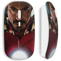 MANIACASE Souris Sans Fil Real Iron Man